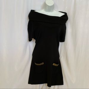 INC black sweater dress size L